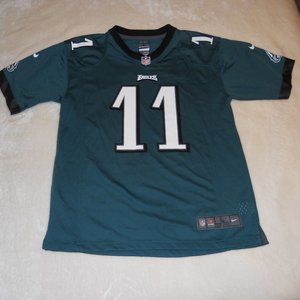 NFL Nike Eagles S/S Jersey Boys L Philadelphia Eagles #11 Wentz